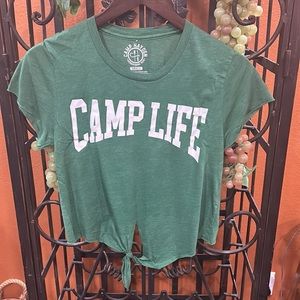 CAMP LIFE CAMP HAYDEN Fredricksburg, Tx. Size Small. Never Enjoyed.